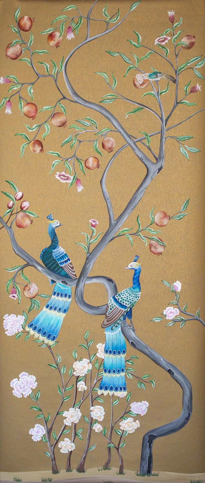 Enchanted Peacock Garden